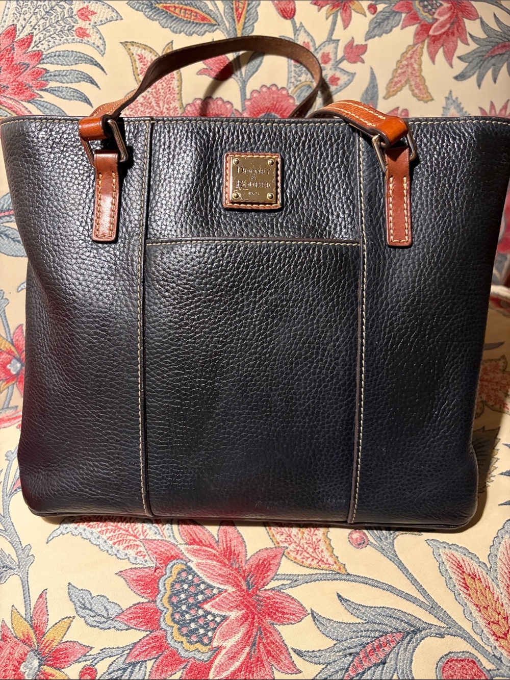 Dooney & Bourke Lexington Black Zip Tote